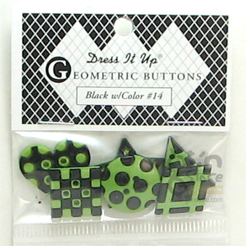 Dress It UpGeometric Buttons #14