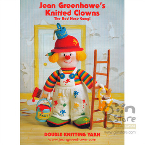 [진 그린호우의]니트 광대 인형(Jean Greenhowe&#039;sKnitted Clowns)